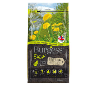 Burgess Excel Natures Blend Nuggets for Rabbits