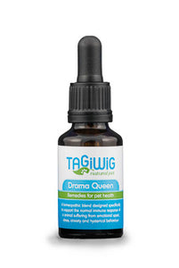 TAGWIG Drama Queen | Homeopathic Blend For Cats & Dogs | Anxiety & Stress Relief