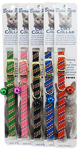 Cat Safety Collar - Nylon Dotted