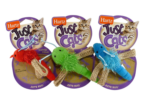 Hartz Jute Bug Catnip Toy