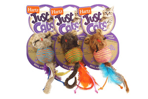 Hartz Roll About Mouse Catnip Toy