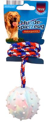Rubber Throw Ball & Rope
