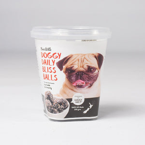 Doggy Bliss Balls in Pot, Great For Your Pets Gut and Immunity. Easy Treat Size Your Dog Will Love