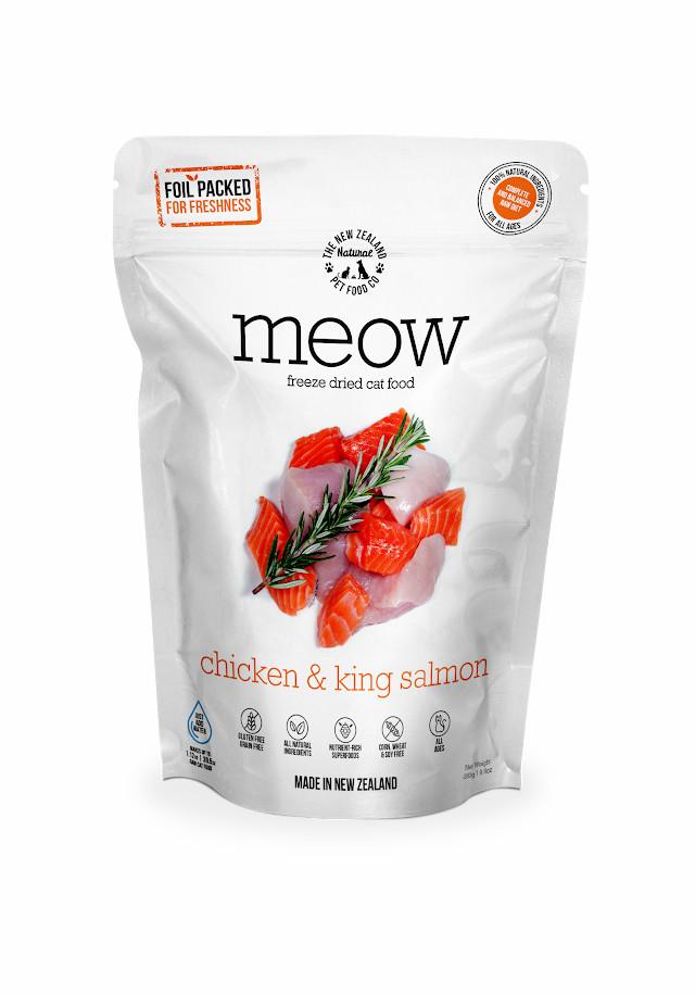 Meow Chicken & Salmon 280g