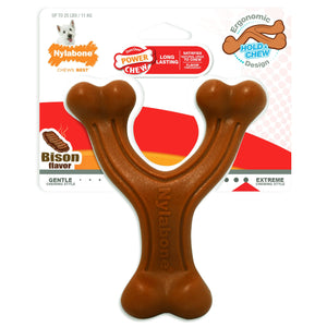 Nylabone Dura Chew Wishbone Bison