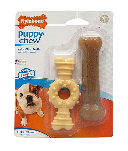 Nylabone Puppy Twin Pack