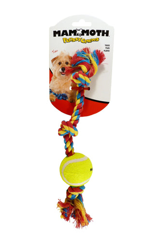 Three Knot Tug with Tennis Ball