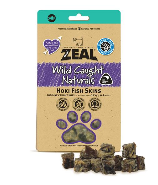 Zeal hoki fish skins dog treats nz