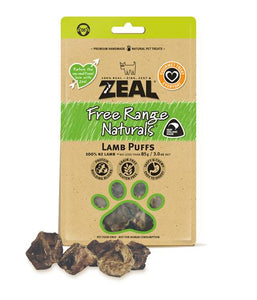 Zeal Freeze dried Lamb Puffs | NZ made